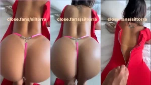 Gravação da Sil Torra se mostrando em quatro partes