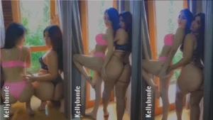 Irmãs Bonde se jogando na dança com a amiga!