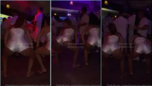 Larissa Sumpani rebolando na festa!