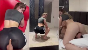 Mulher volta da academia e bomba na internet com vídeo transando com o maridão!