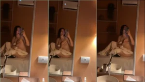 Vídeo íntimo da Cibelly Ferreira se mostrando de edredom